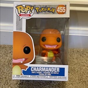 Funko Pop Charmander Figure in Vibrant Orange. Never out of box